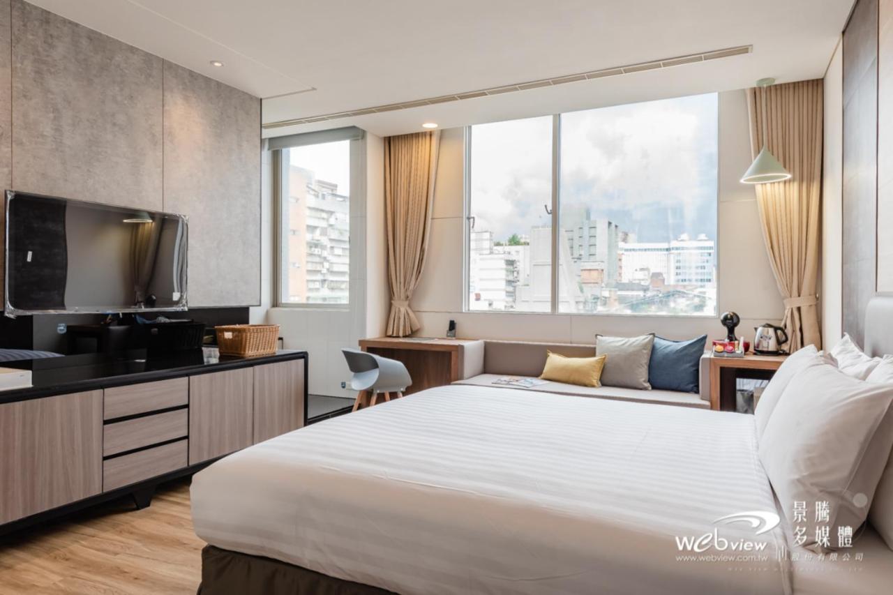 玩行旅台北館 Hotell Taipei Eksteriør bilde